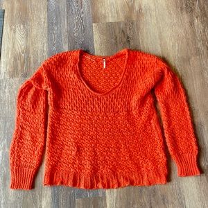 COPY - Free people orange sweater